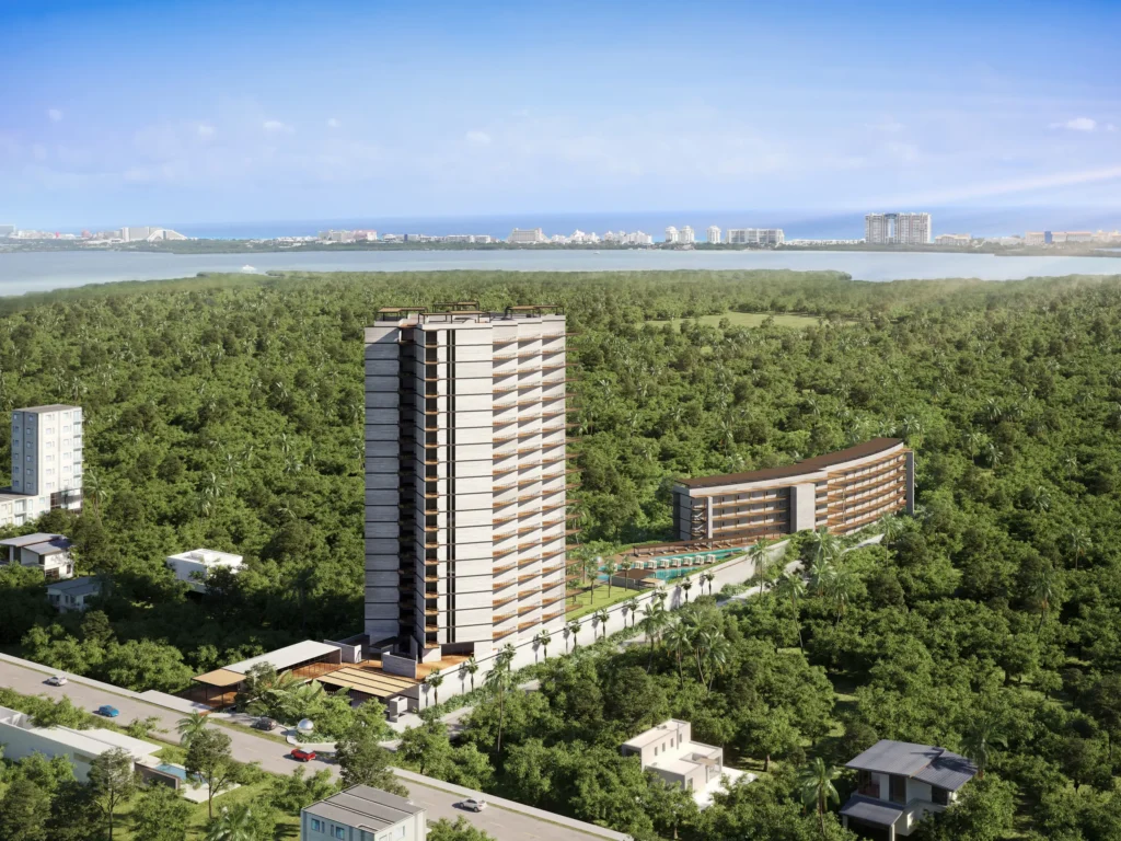 Focus buy Property in Mexico as European Citizen 2023 apartments in cancun-View Towers